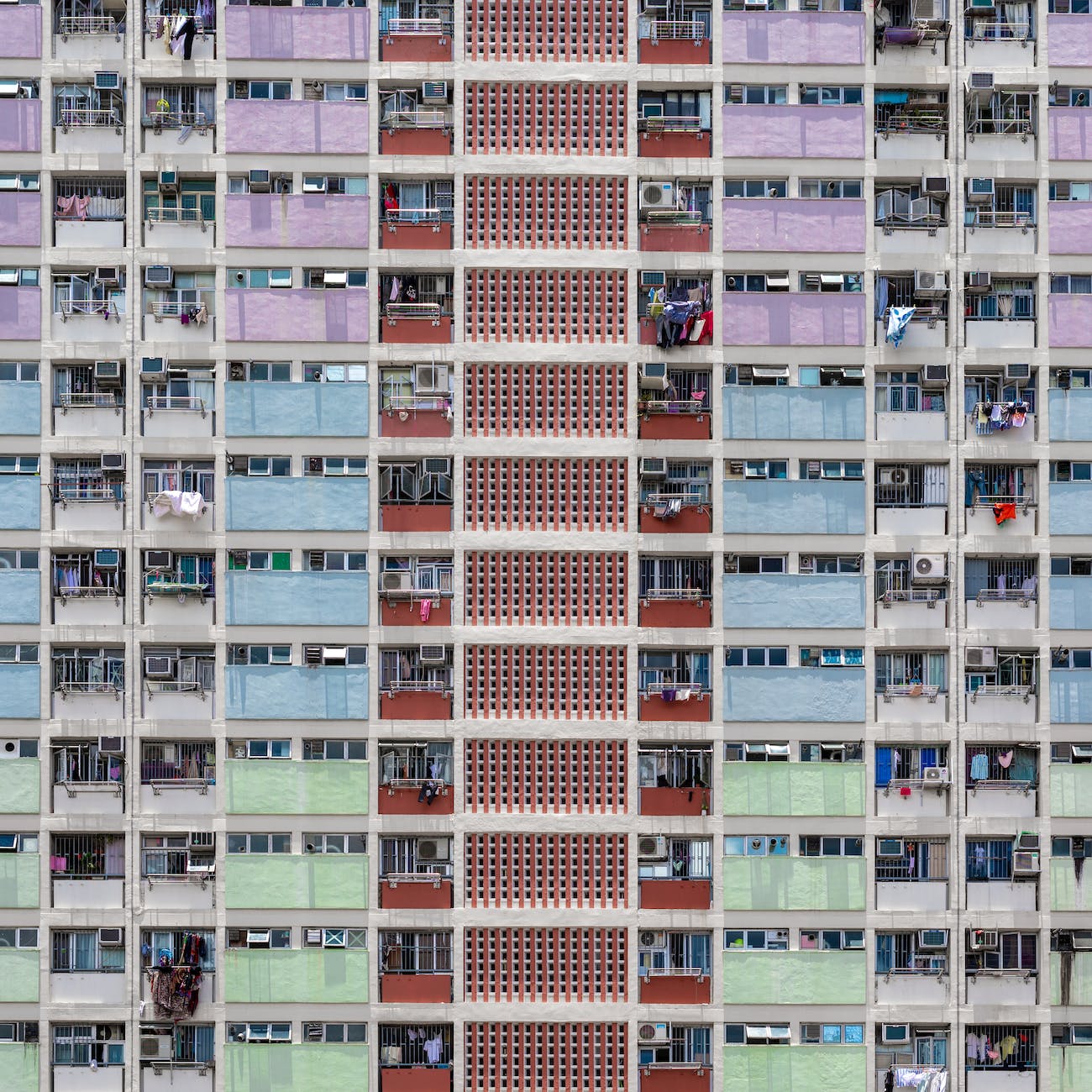 colorful concrete building